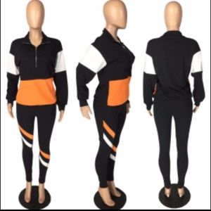 Two-piece tracksuit set outside is a large